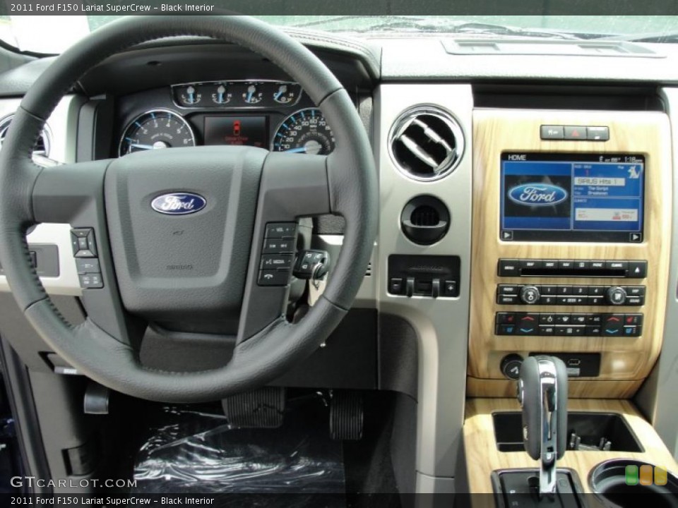 Black Interior Dashboard for the 2011 Ford F150 Lariat SuperCrew #47257859