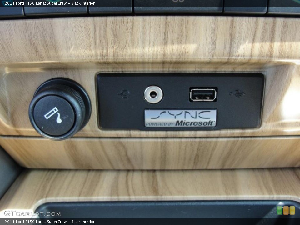 Black Interior Controls for the 2011 Ford F150 Lariat SuperCrew #47257907