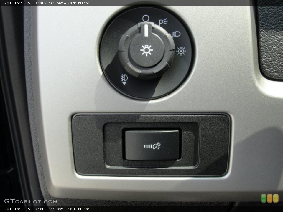 Black Interior Controls for the 2011 Ford F150 Lariat SuperCrew #47257976