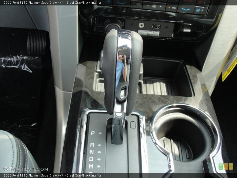 Steel Gray/Black Interior Transmission for the 2011 Ford F150 Platinum SuperCrew 4x4 #47258546
