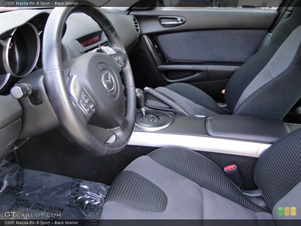 Black Interior Photo for the 2005 Mazda RX-8 Sport #47258690