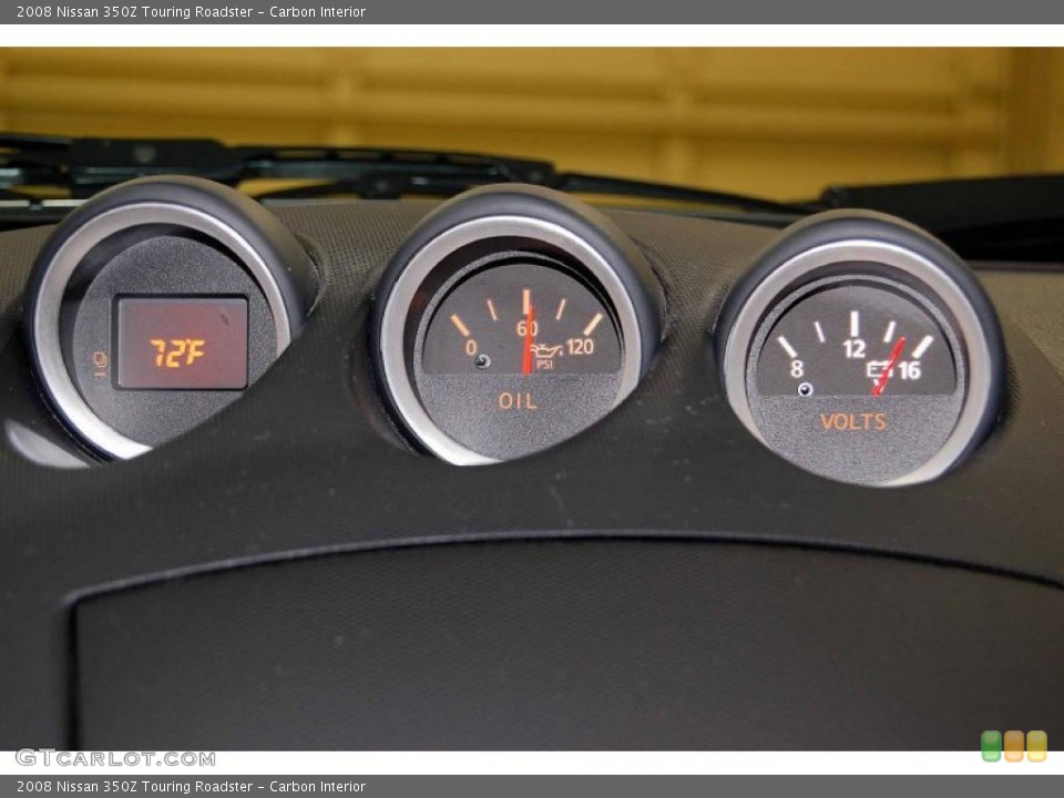 Carbon Interior Gauges for the 2008 Nissan 350Z Touring Roadster #47260424