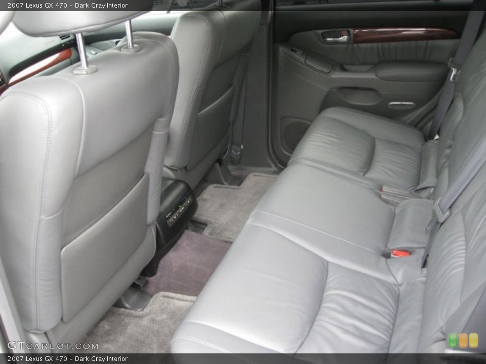 Dark Gray Interior Photo for the 2007 Lexus GX 470 #47260934