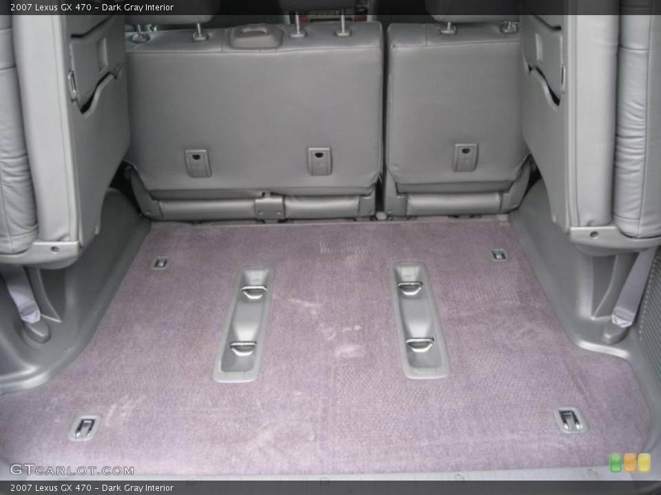 Dark Gray Interior Trunk for the 2007 Lexus GX 470 #47260946