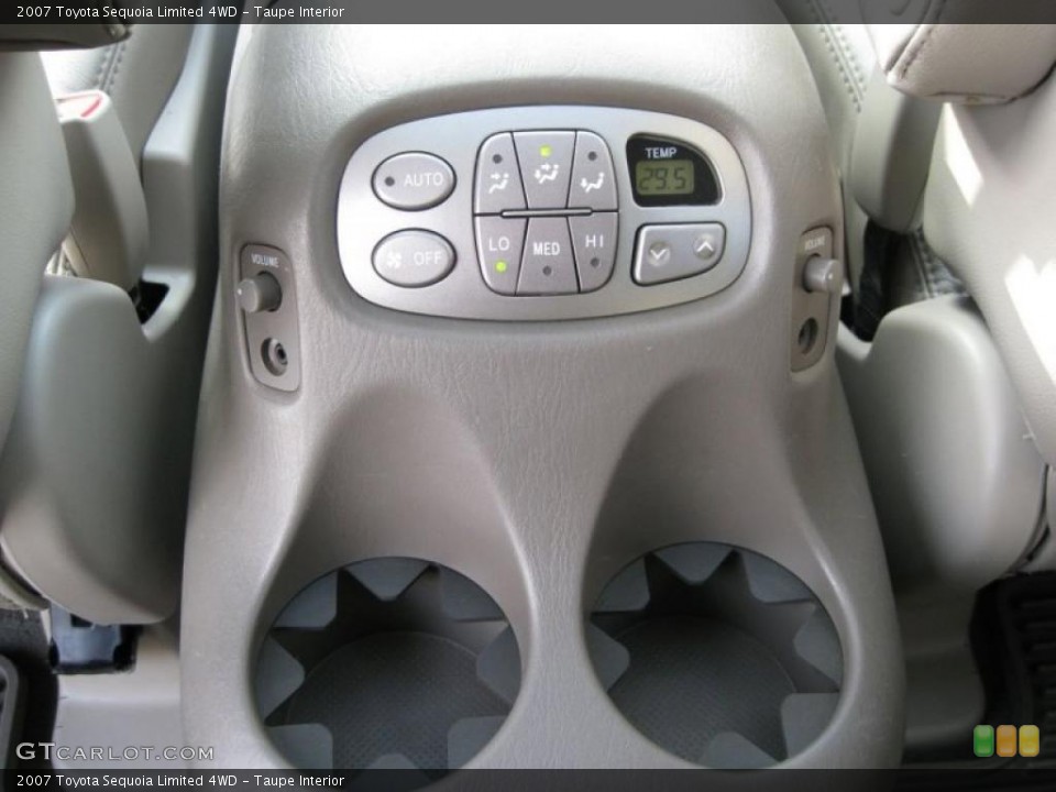 Taupe Interior Controls for the 2007 Toyota Sequoia Limited 4WD #47261462
