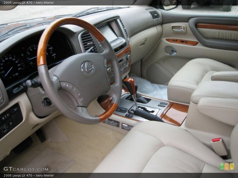 Ivory Interior Photo for the 2006 Lexus LX 470 #47261573