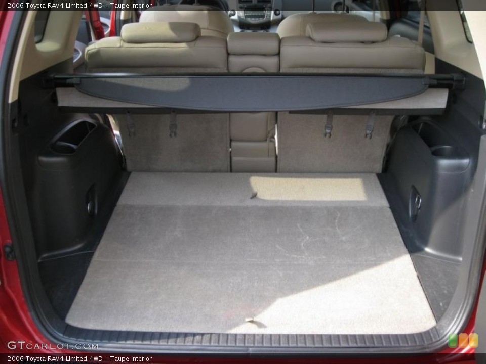 Taupe Interior Trunk for the 2006 Toyota RAV4 Limited 4WD #47261807