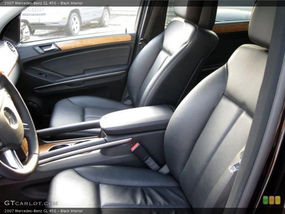 Black Interior Photo for the 2007 Mercedes-Benz GL 450 #47261849