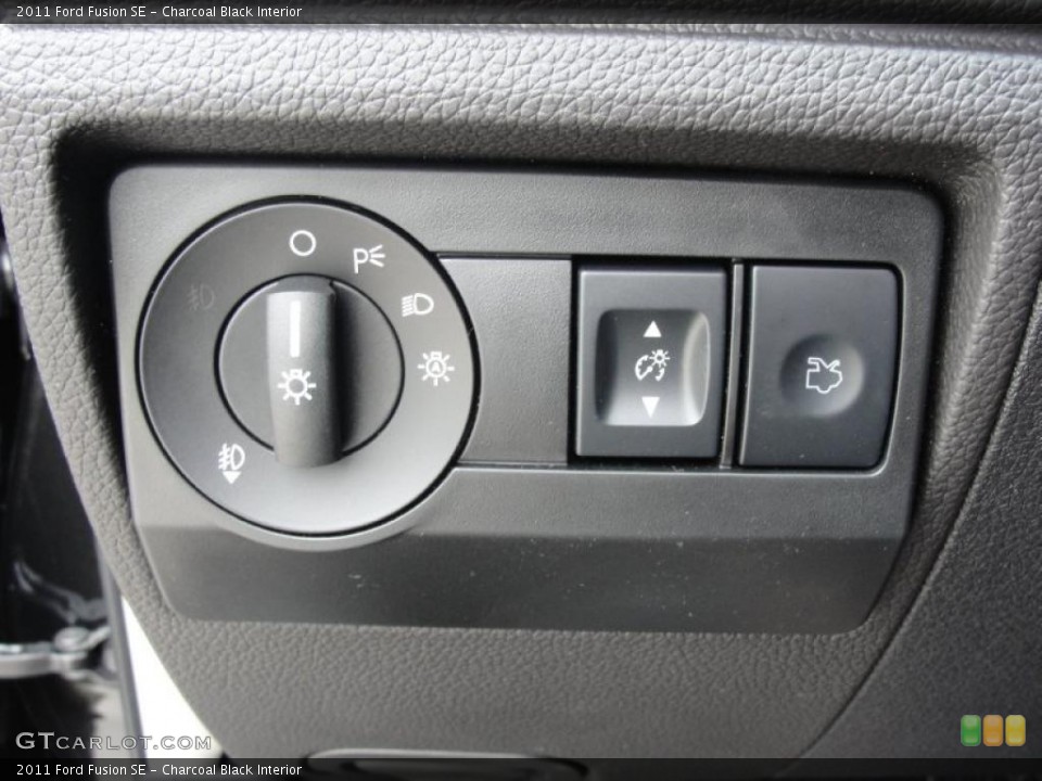 Charcoal Black Interior Controls for the 2011 Ford Fusion SE #47261903