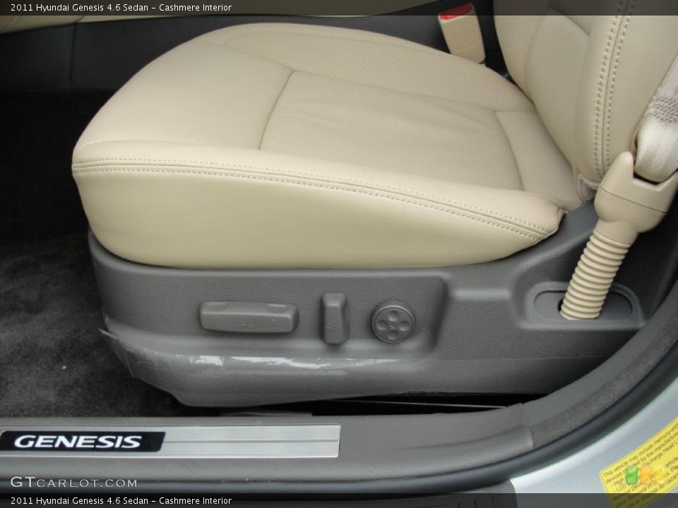 Cashmere Interior Controls for the 2011 Hyundai Genesis 4.6 Sedan #47262326