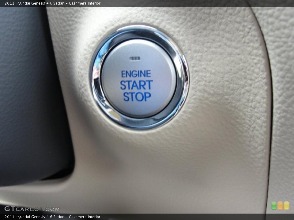 Cashmere Interior Controls for the 2011 Hyundai Genesis 4.6 Sedan #47262449