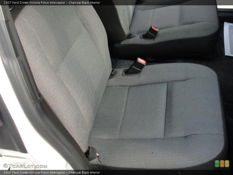 Charcoal Black Interior Photo for the 2007 Ford Crown Victoria Police Interceptor #47264675