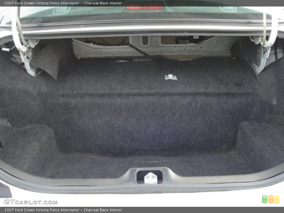Charcoal Black Interior Trunk for the 2007 Ford Crown Victoria Police Interceptor #47264717