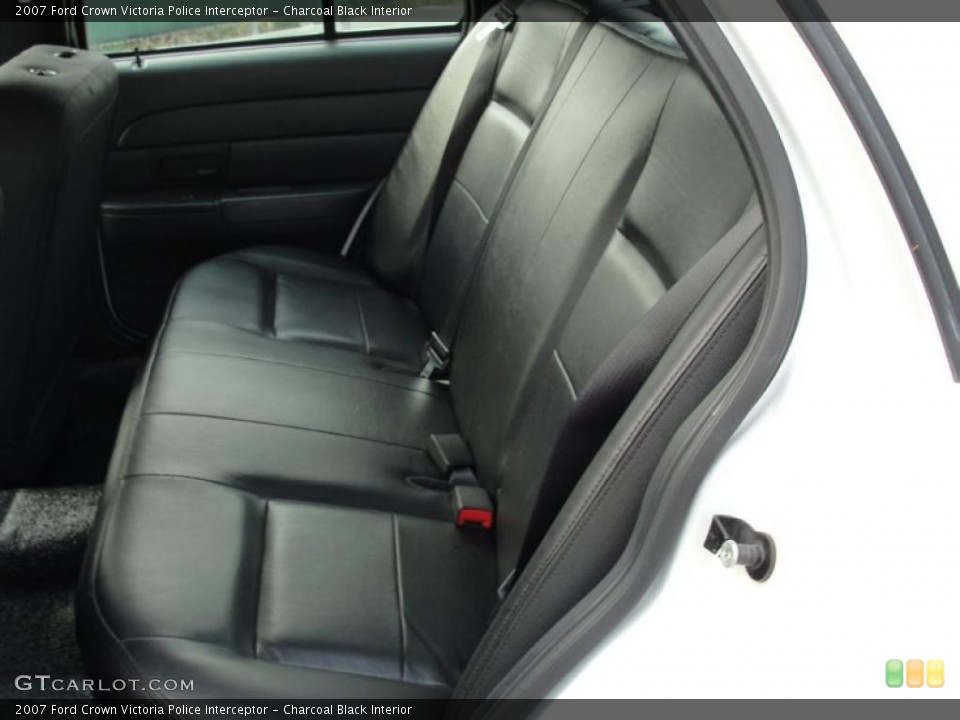 Charcoal Black Interior Photo for the 2007 Ford Crown Victoria Police Interceptor #47264747