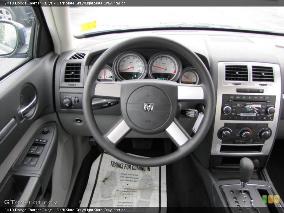 Dark Slate Gray/Light Slate Gray Interior Dashboard for the 2010 Dodge Charger Rallye #47265770