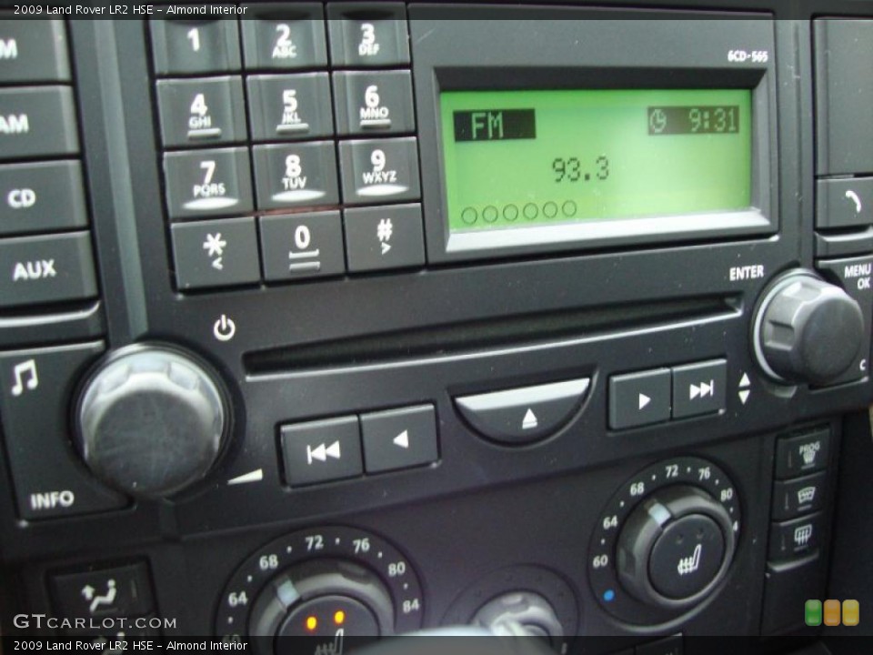 Almond Interior Controls for the 2009 Land Rover LR2 HSE #47266379
