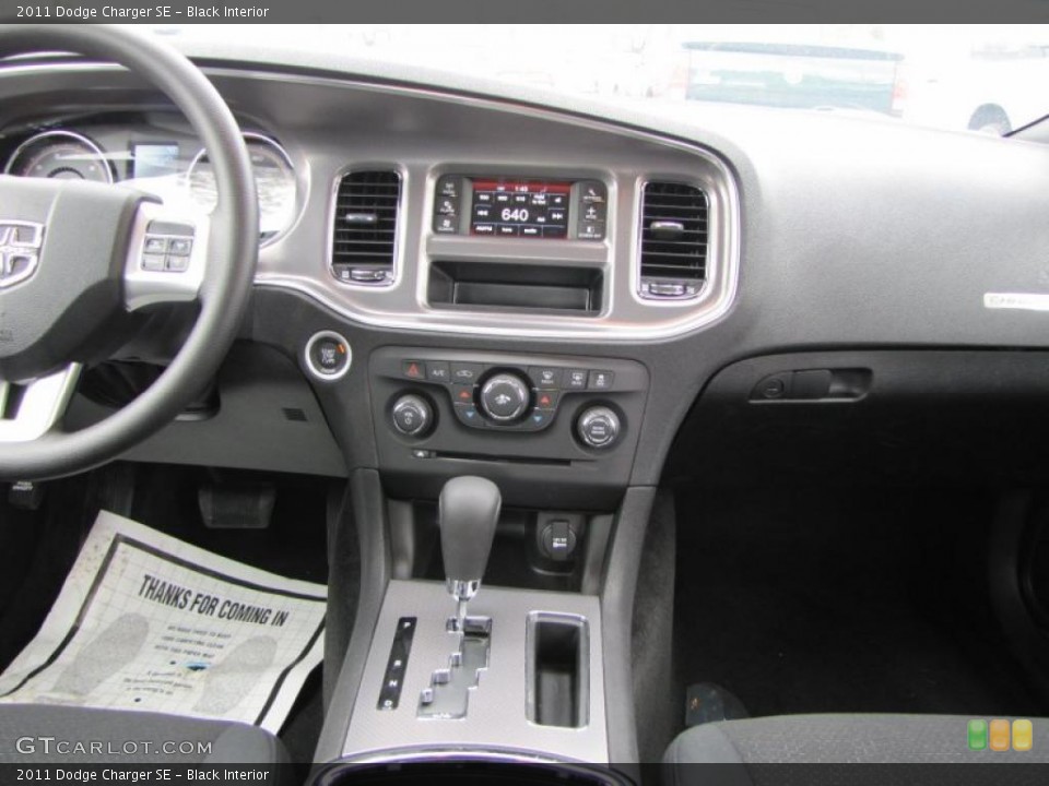 Black Interior Dashboard for the 2011 Dodge Charger SE #47267361