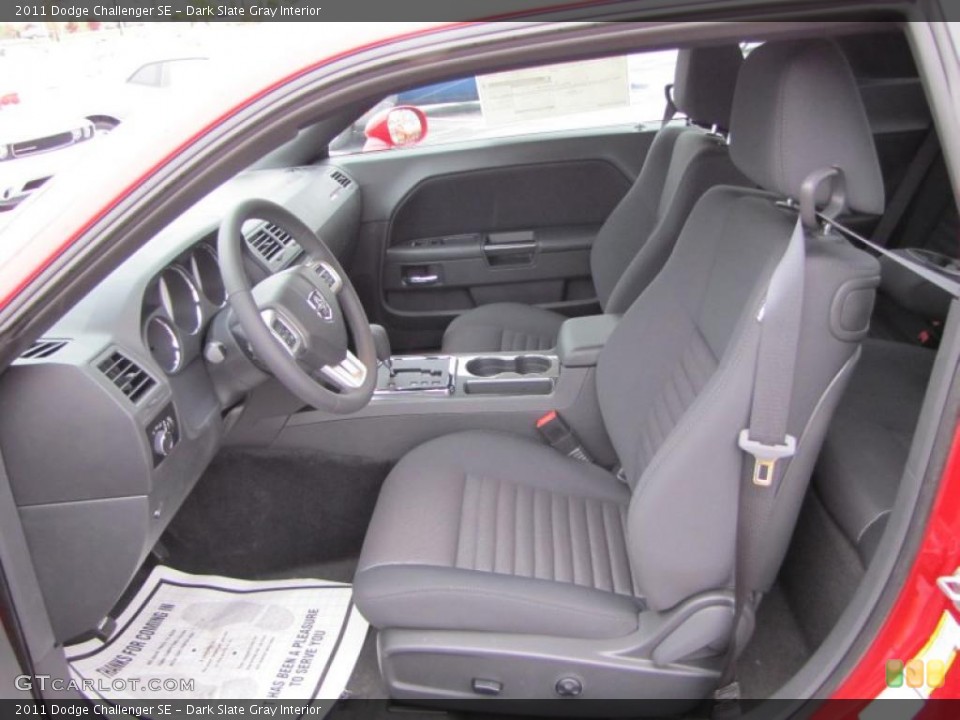Dark Slate Gray Interior Photo for the 2011 Dodge Challenger SE #47267714