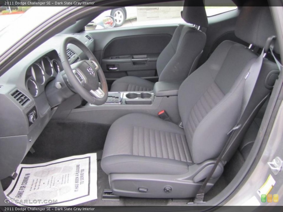 Dark Slate Gray Interior Photo for the 2011 Dodge Challenger SE #47267894