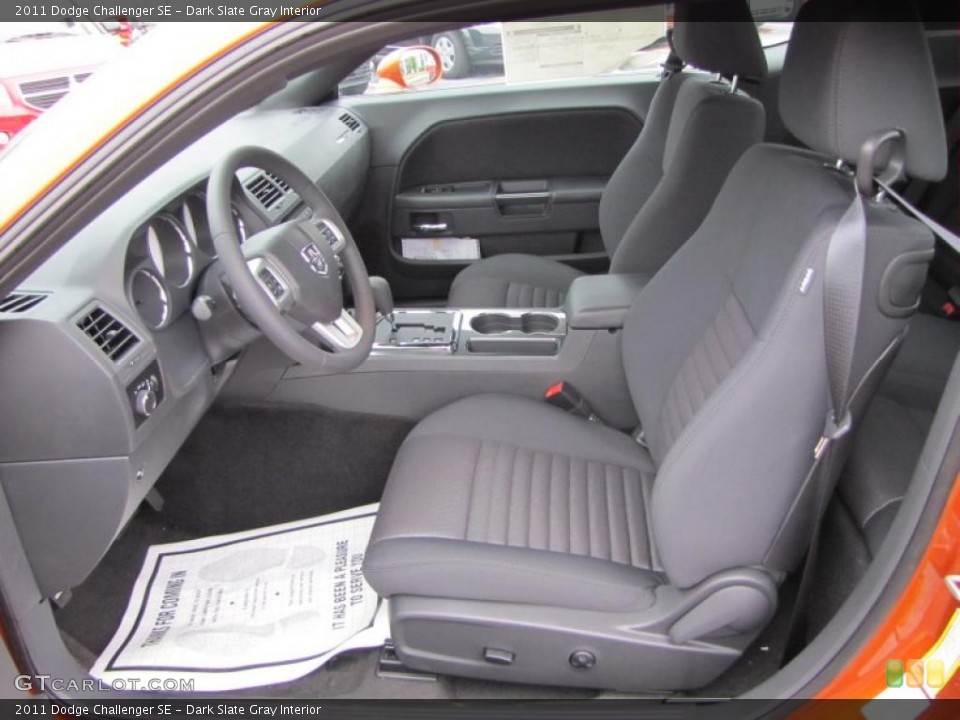 Dark Slate Gray Interior Photo for the 2011 Dodge Challenger SE #47268074