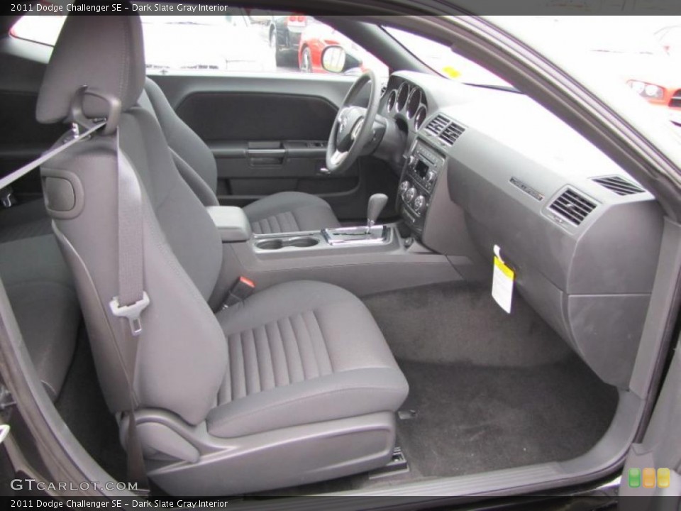Dark Slate Gray Interior Photo for the 2011 Dodge Challenger SE #47268266