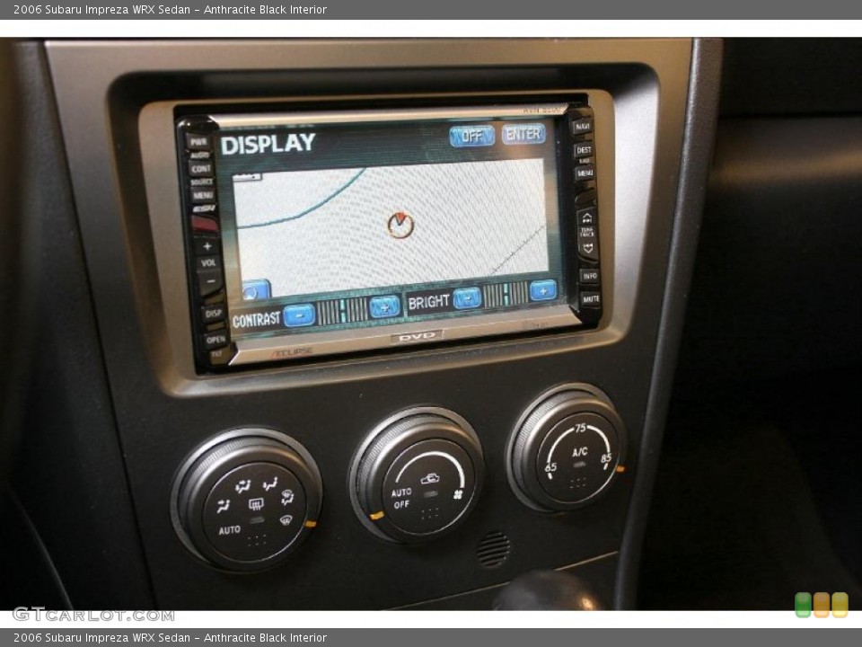 Anthracite Black Interior Controls for the 2006 Subaru Impreza WRX Sedan #47268986