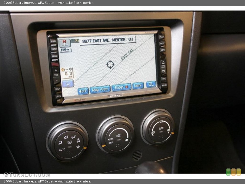 Anthracite Black Interior Navigation for the 2006 Subaru Impreza WRX Sedan #47269025