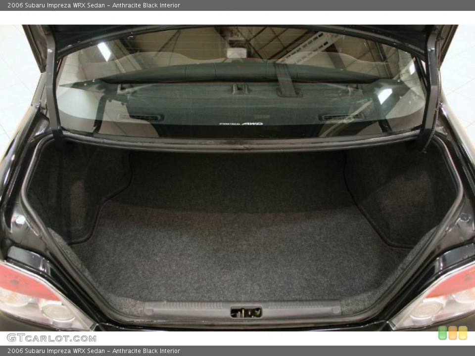 Anthracite Black Interior Trunk for the 2006 Subaru Impreza WRX Sedan #47269169