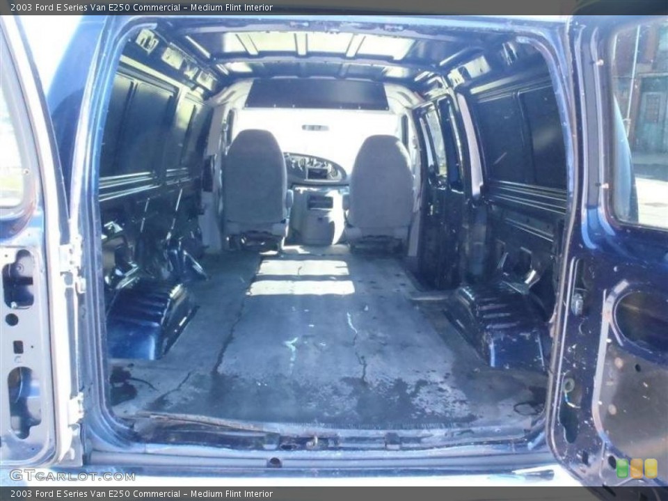 Medium Flint Interior Trunk for the 2003 Ford E Series Van E250 Commercial #47269217