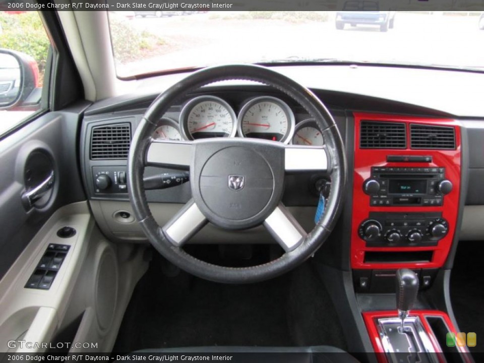 Dark Slate Gray/Light Graystone Interior Dashboard for the 2006 Dodge Charger R/T Daytona #47269535