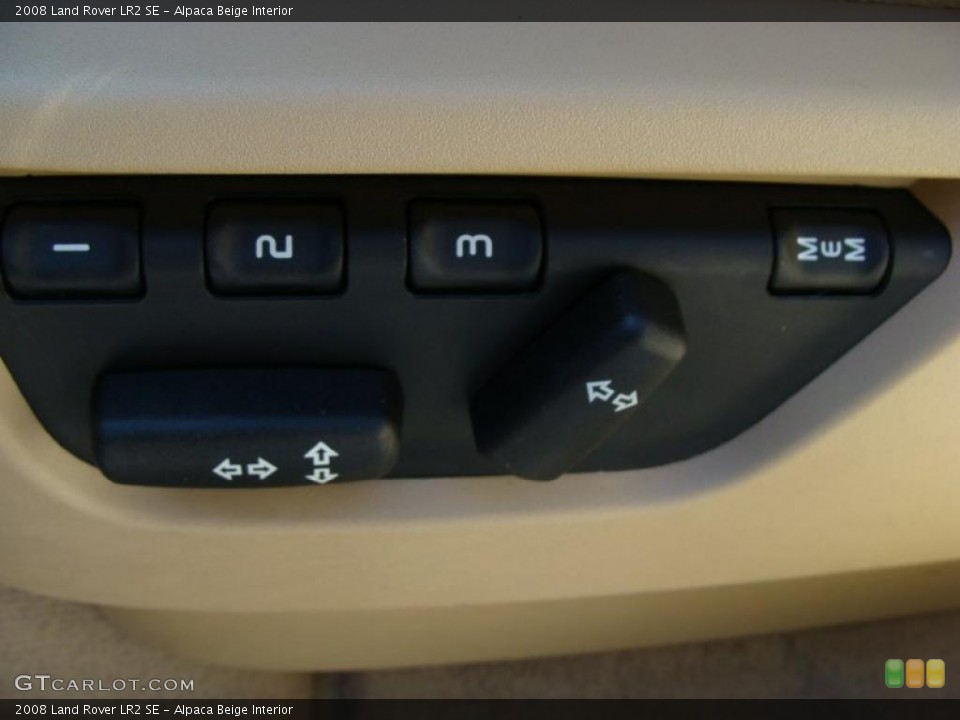 Alpaca Beige Interior Controls for the 2008 Land Rover LR2 SE #47270012