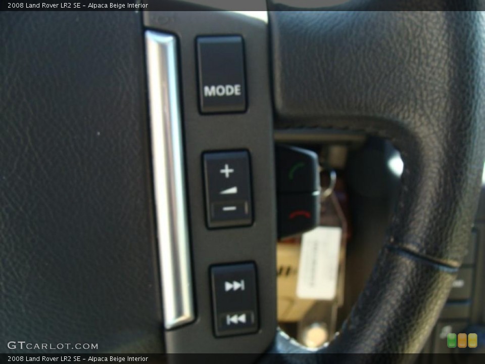 Alpaca Beige Interior Controls for the 2008 Land Rover LR2 SE #47270135