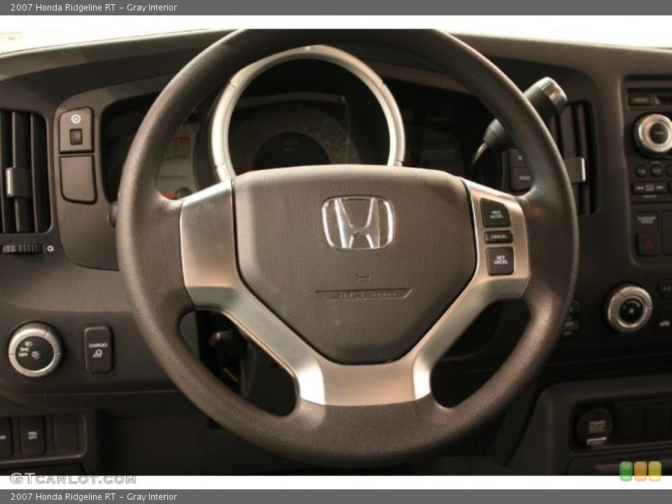 Gray Interior Steering Wheel for the 2007 Honda Ridgeline RT #47270234