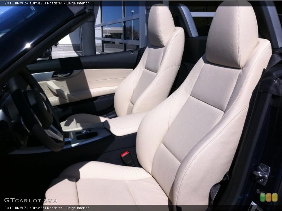 Beige Interior Photo for the 2011 BMW Z4 sDrive35i Roadster #47270915