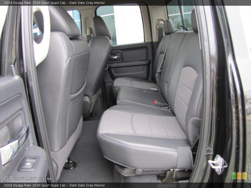 Dark Slate Gray Interior Photo for the 2009 Dodge Ram 1500 Sport Quad Cab #47271527