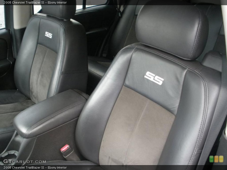 Ebony Interior Photo for the 2008 Chevrolet TrailBlazer SS #47272769