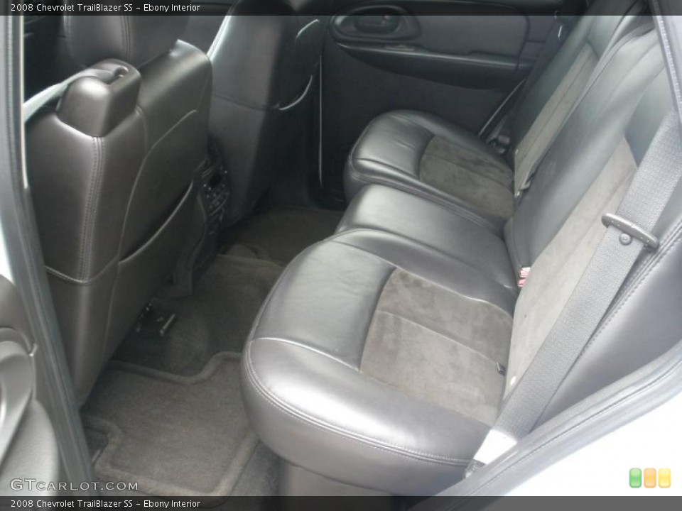 Ebony Interior Photo for the 2008 Chevrolet TrailBlazer SS #47272814