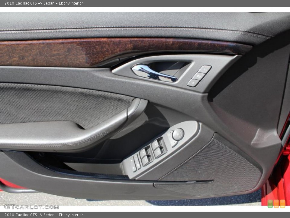 Ebony Interior Door Panel for the 2010 Cadillac CTS -V Sedan #47274401