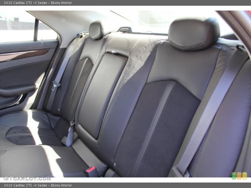 Ebony Interior Photo for the 2010 Cadillac CTS -V Sedan #47274548