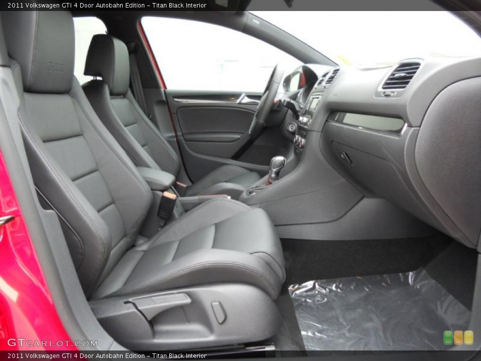 Titan Black Interior Photo for the 2011 Volkswagen GTI 4 Door Autobahn Edition #47276900