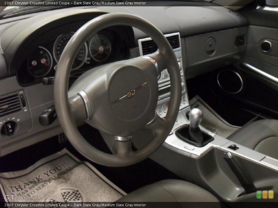 Dark Slate Gray/Medium Slate Gray Interior Prime Interior for the 2007 Chrysler Crossfire Limited Coupe #47278434