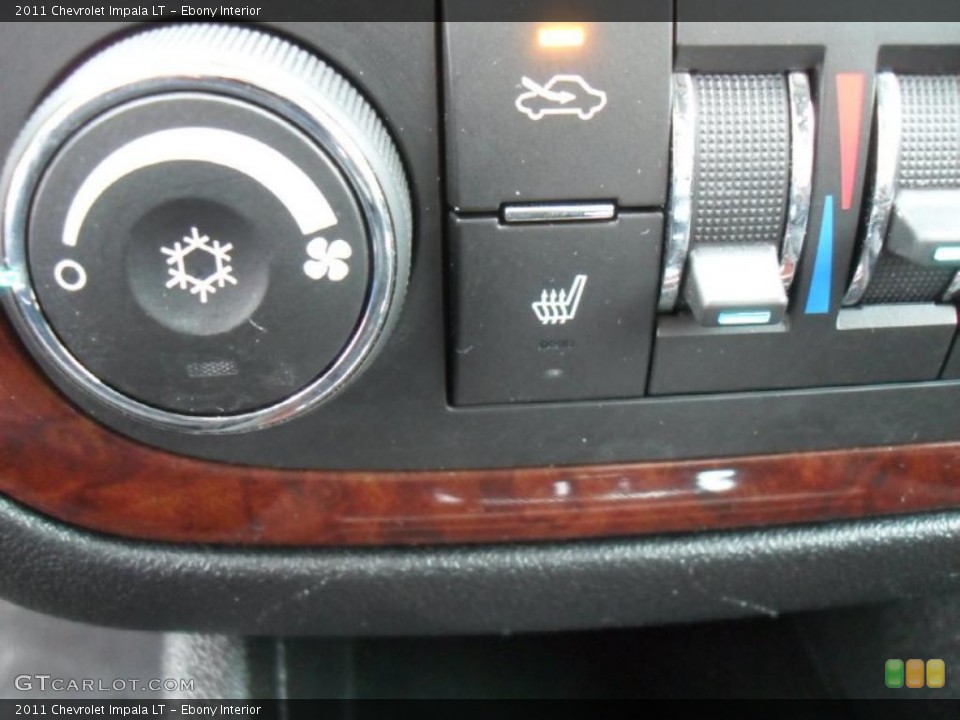 Ebony Interior Controls for the 2011 Chevrolet Impala LT #47280660