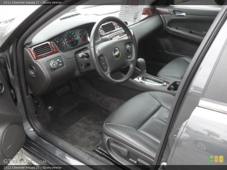 Ebony Interior Photo for the 2011 Chevrolet Impala LT #47280819