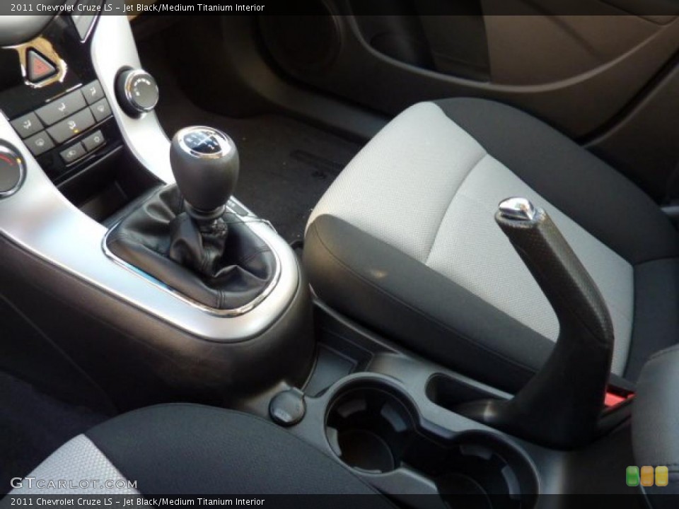 Jet Black/Medium Titanium Interior Transmission for the 2011 Chevrolet Cruze LS #47281146