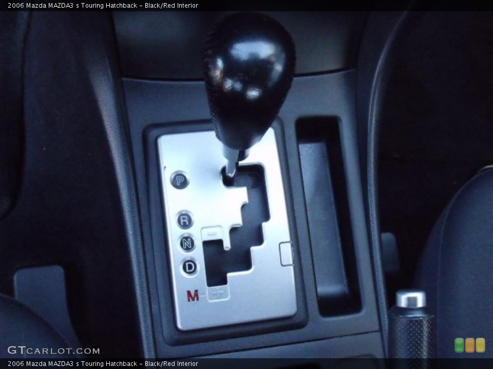 Black/Red Interior Transmission for the 2006 Mazda MAZDA3 s Touring Hatchback #47282382