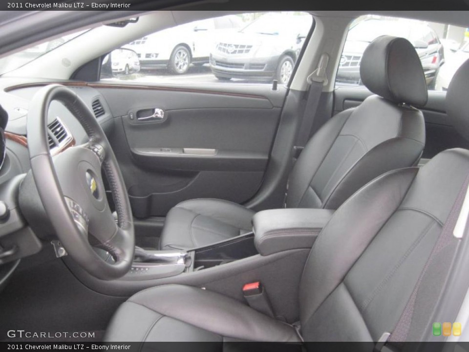 Ebony Interior Photo for the 2011 Chevrolet Malibu LTZ #47284731