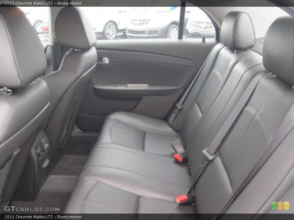 Ebony Interior Photo for the 2011 Chevrolet Malibu LTZ #47284788