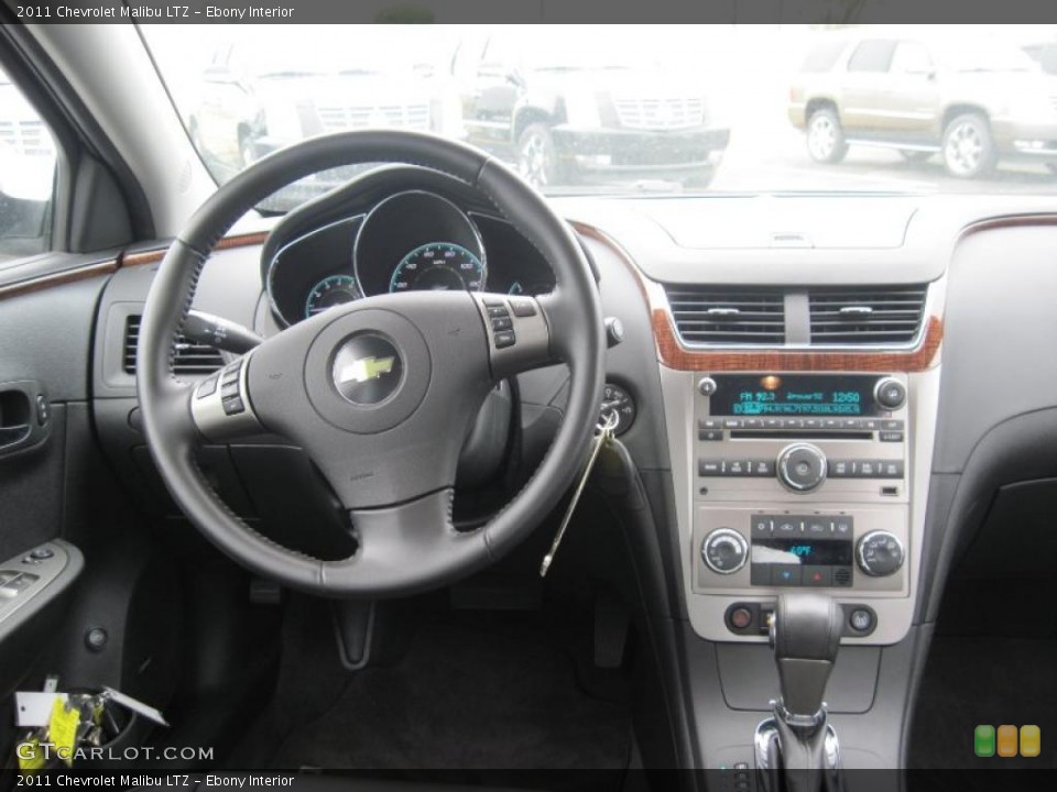 Ebony Interior Dashboard for the 2011 Chevrolet Malibu LTZ #47284800