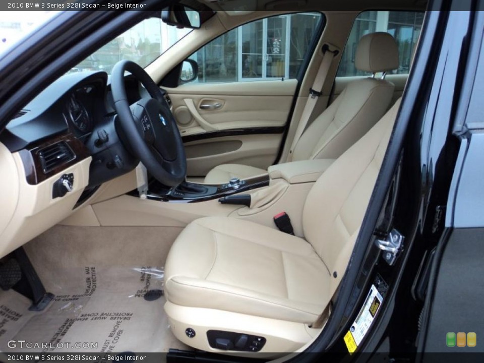 Beige Interior Photo for the 2010 BMW 3 Series 328i Sedan #47285415