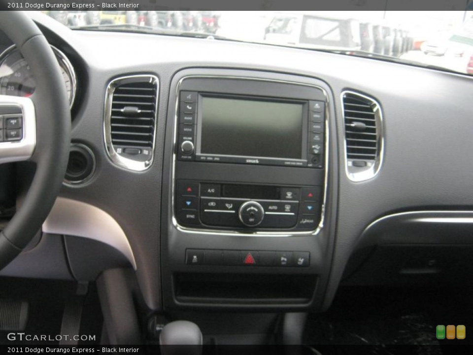 Black Interior Controls for the 2011 Dodge Durango Express #47286432